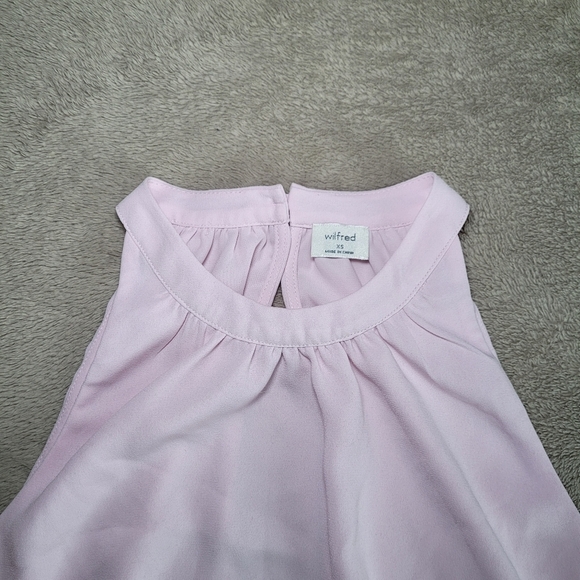 Aritzia Wilfred Patrice sleeveless halter blouse size XS - Picture 7 of 14